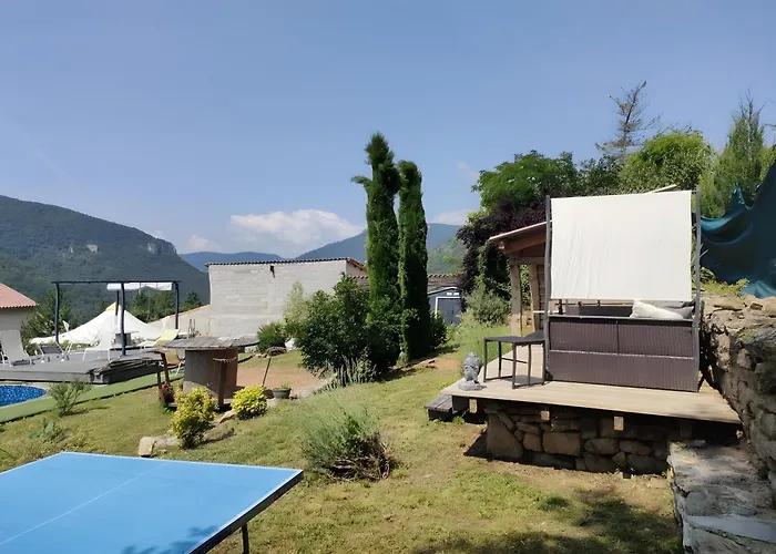 بيت للعطل Sublime Spa, Piscine Indoor Mostuéjouls